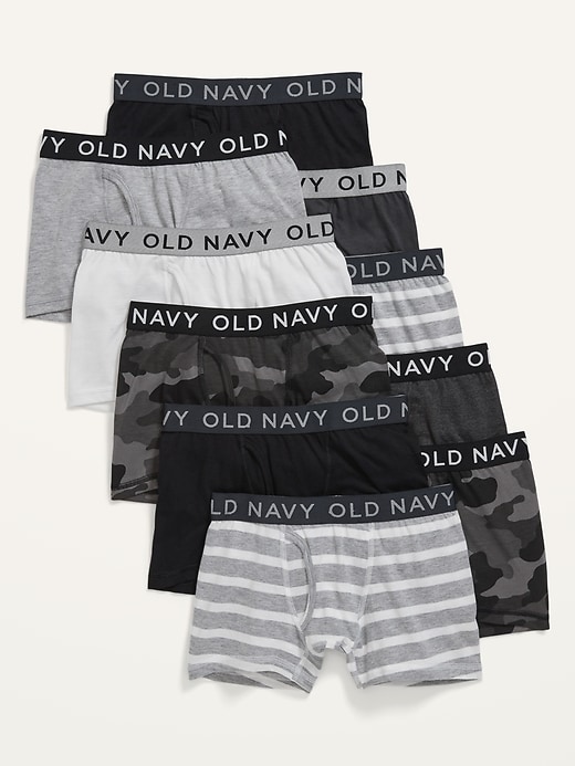 View large product image 1 of 1. Printed Boxer-Briefs 10-Pack for Boys