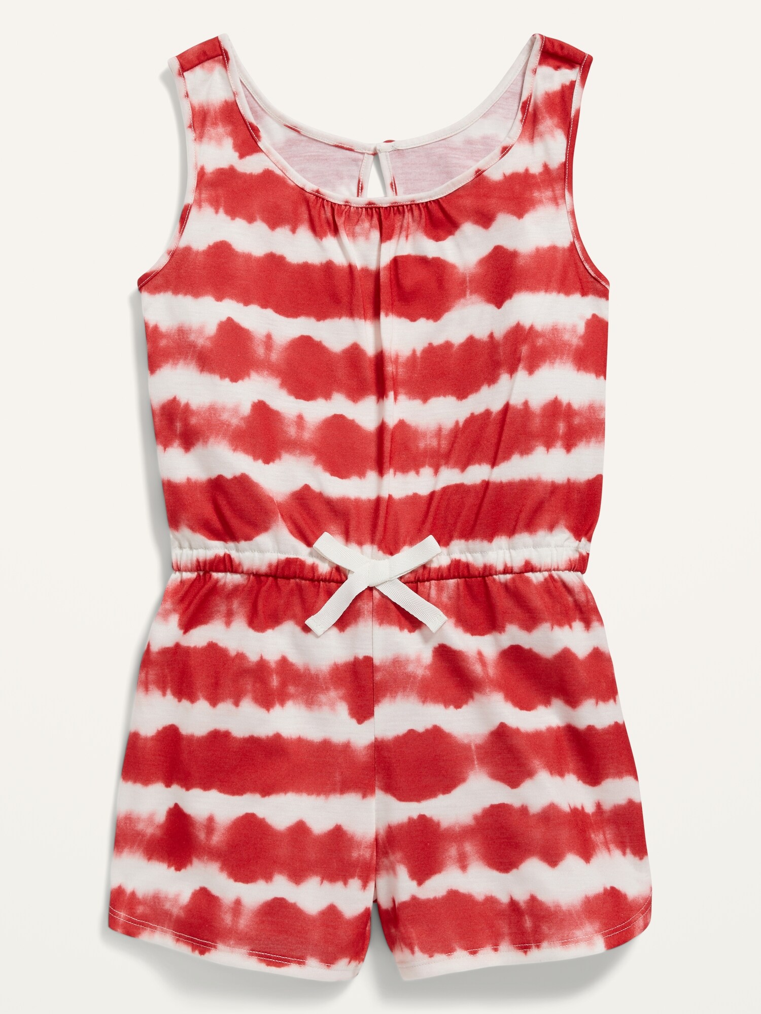 Sleeveless Jersey Pajama Romper for Girls Old Navy