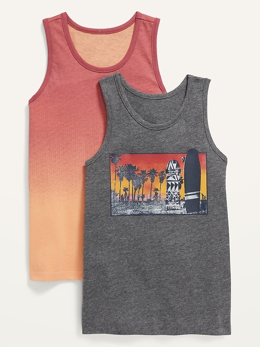 View large product image 1 of 2. Tank Top 2-Pack for Boys