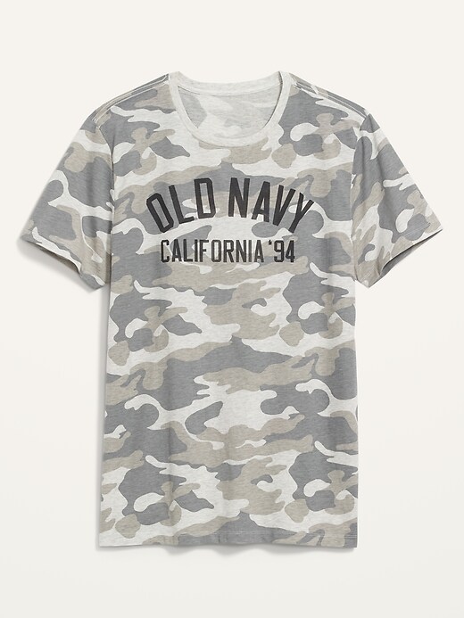 Image number 4 showing, Logo-Graphic Camo T-Shirt