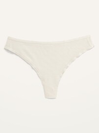 View large product image 3 of 3. Mesh Thong Underwear