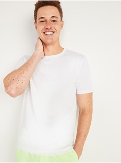 T-shirt de base en maille à contrôle des odeurs Go-Dry Cool pour homme
