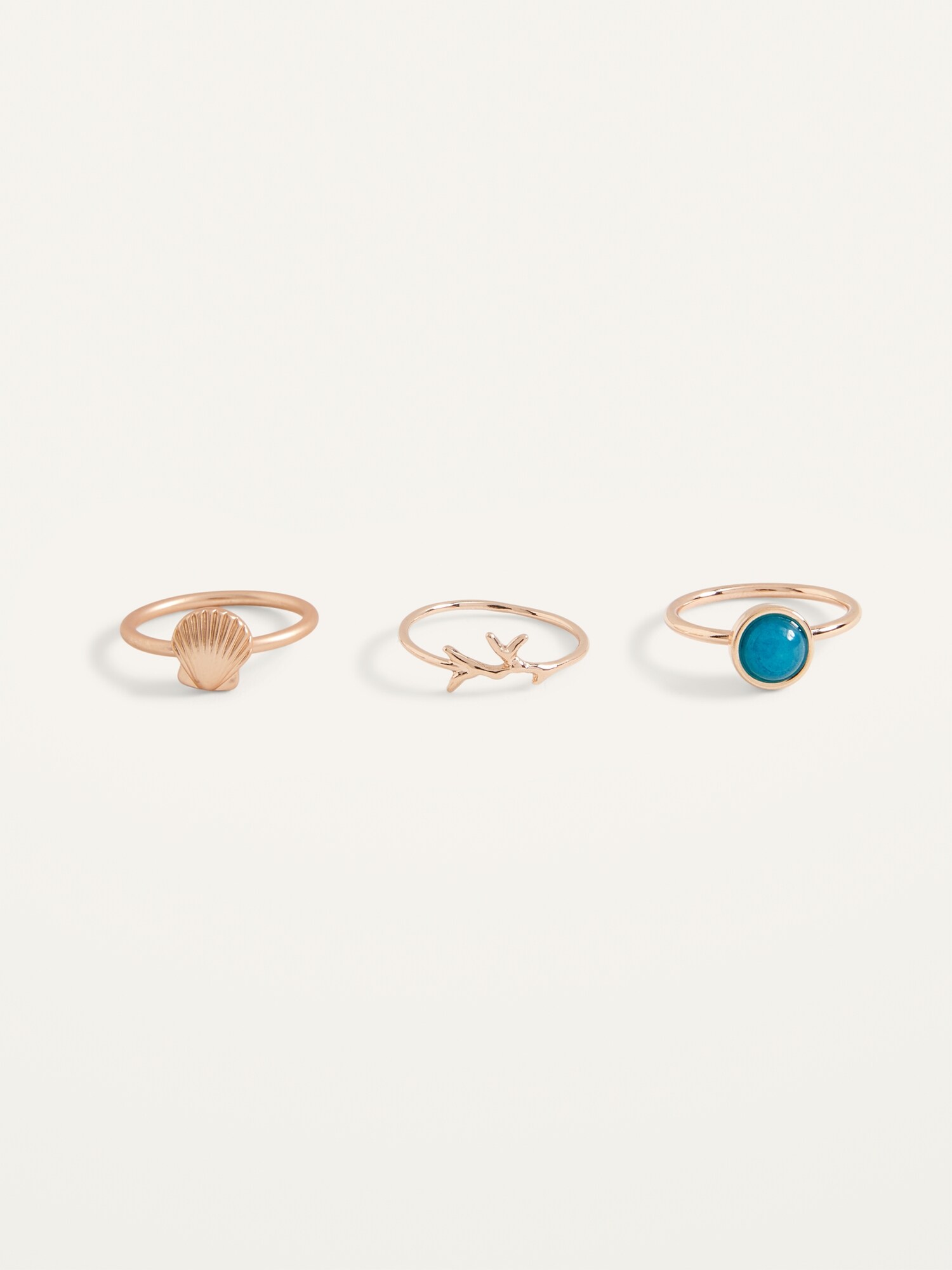 old navy gold rings