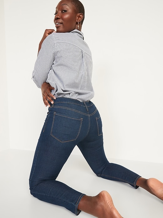 Image number 7 showing, Mid-Rise Super Skinny Jeans for Women