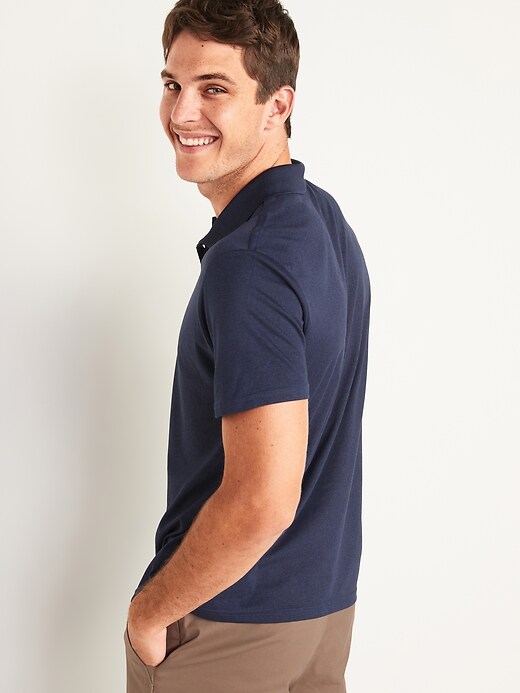 Image number 2 showing, Go-Dry Cool Odor-Control Core Polo for Men