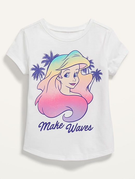 View large product image 1 of 2. Unisex Disney&#169 Little Mermaid "Make Waves" T-Shirt for Toddler