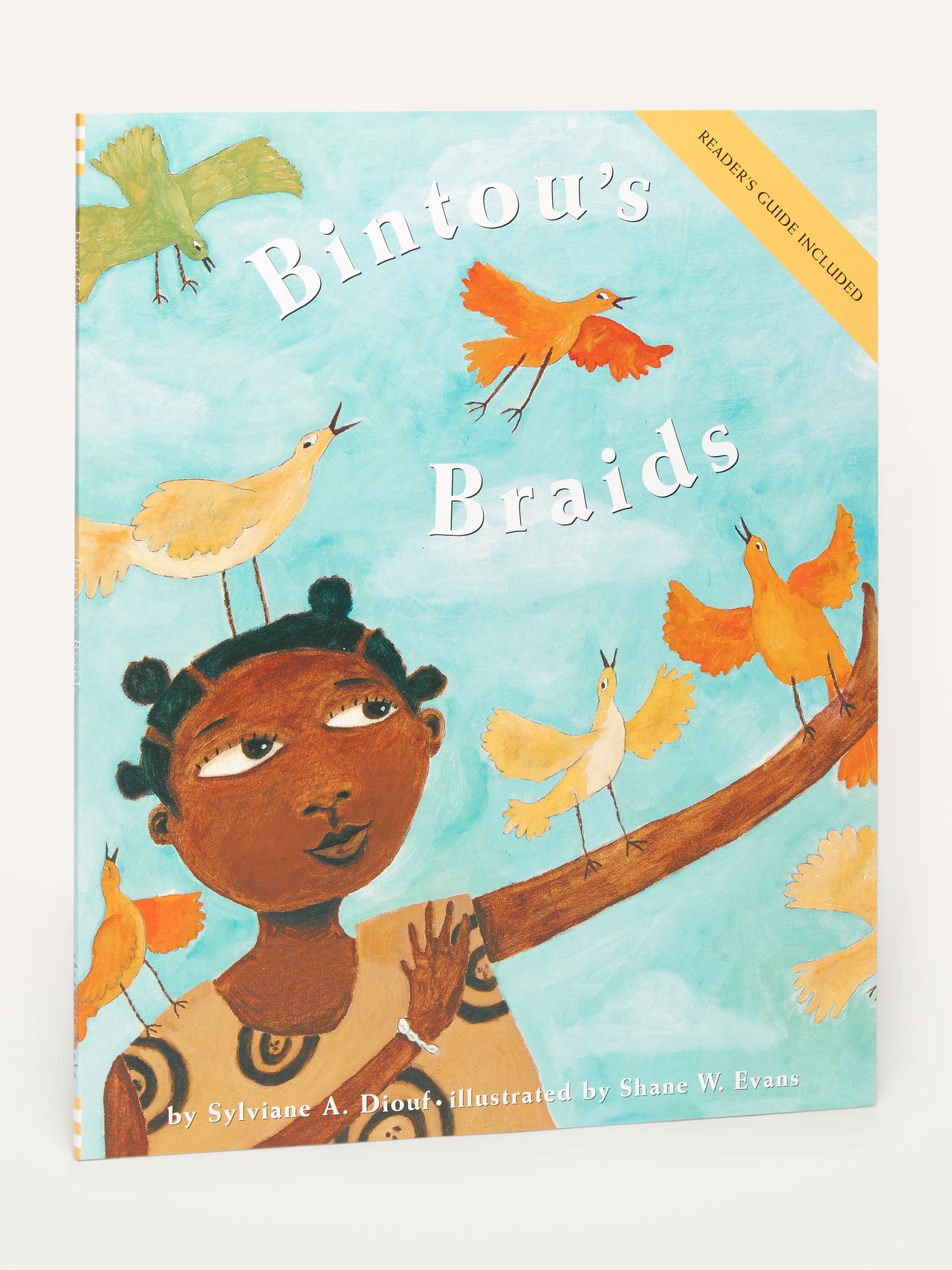 "Bintou's Braids" Picture Book for Kids - Green