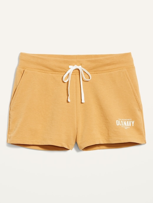 Image number 4 showing, Logo-Graphic French Terry Shorts -- 3-inch inseam