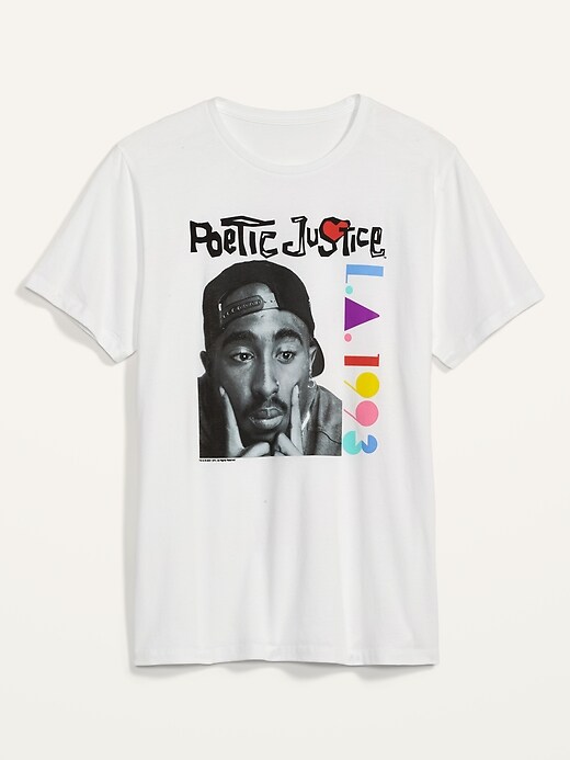 Voir une image plus grande du produit 2 de 2. T-shirt unisexe à imprimé du film Poetic Justice™ pour Adulte