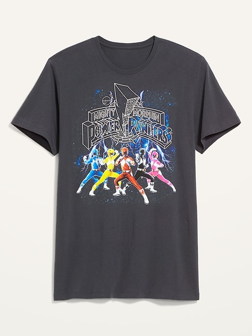 View large product image 2 of 2. Mighty Morphin Power Rangers&#153 Gender-Neutral Graphic T-Shirt for Adults