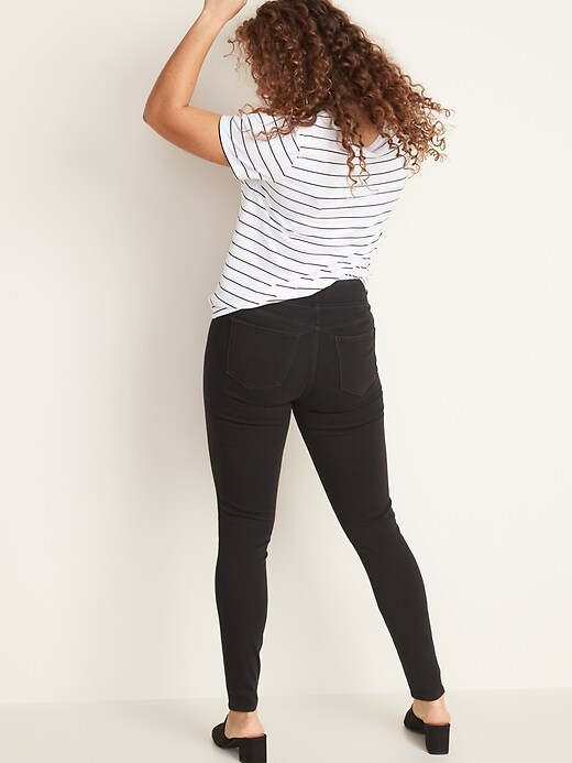 Image number 7 showing, Mid-Rise 24/7 Sculpt Rockstar Pull-On Jeggings for Women