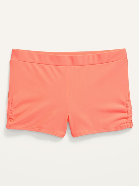 Ruched Swim Shorts for Girls