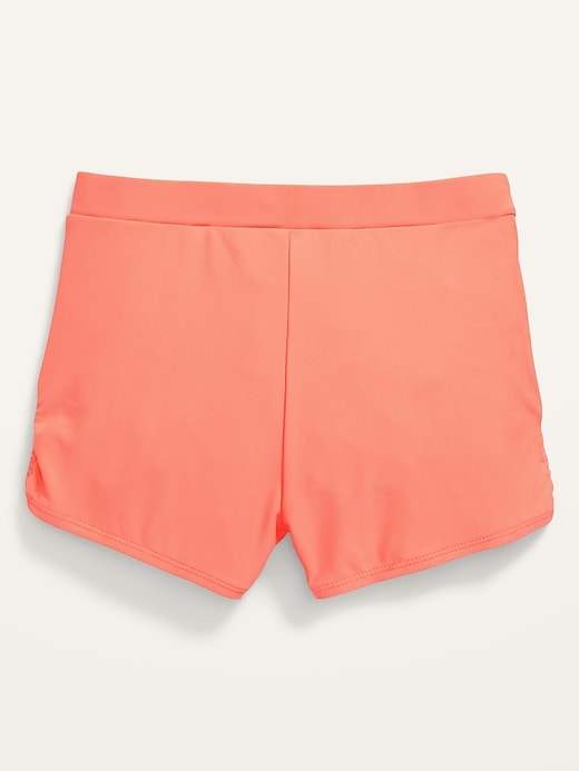 Image number 2 showing, Ruched Swim Shorts for Girls