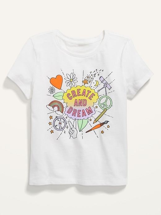 Short-Sleeve Graphic T-Shirt for Girls | Old Navy