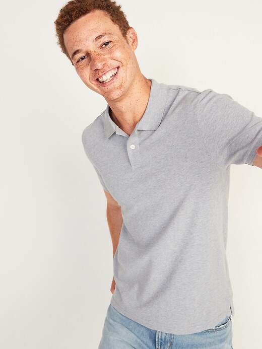 Image number 1 showing, Moisture-Wicking Pique Pro Polo for Men