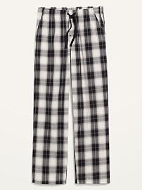 View large product image 3 of 3. Patterned Poplin Pajama Pants