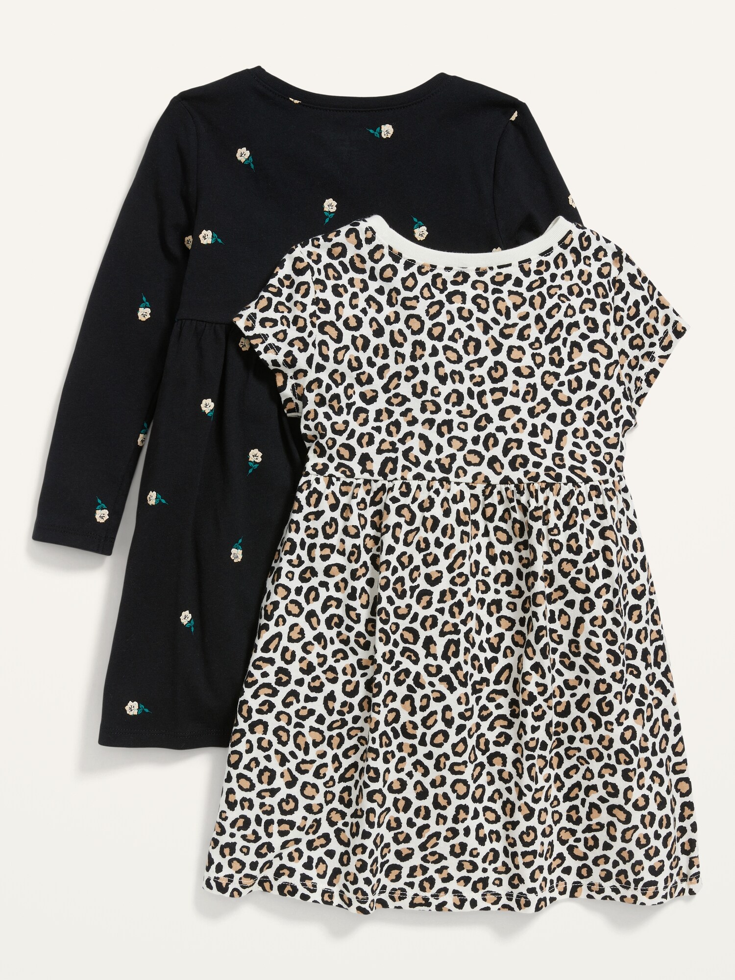 2-Pack Fit & Flare Jersey Dress for Toddler Girls | Old Navy