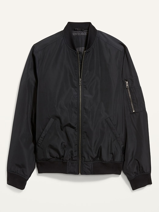 Navy bomber outlet jacket