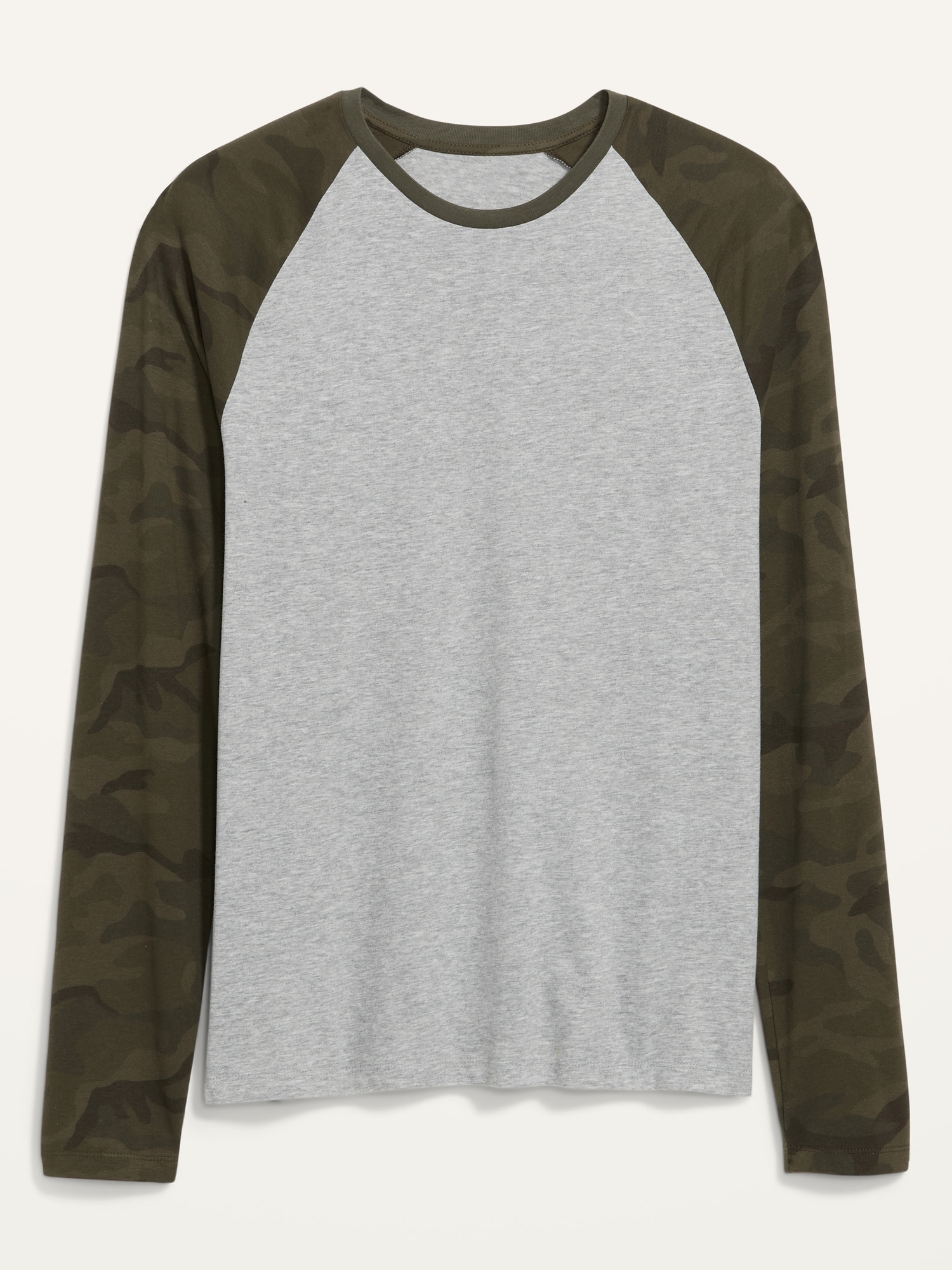 camo raglan tee