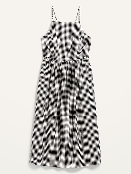 Image number 4 showing, Fit & Flare Gingham Midi Cami Dress for Women