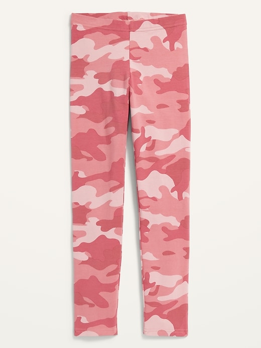 Printed Built-In Tough Full-Length Leggings for Girls