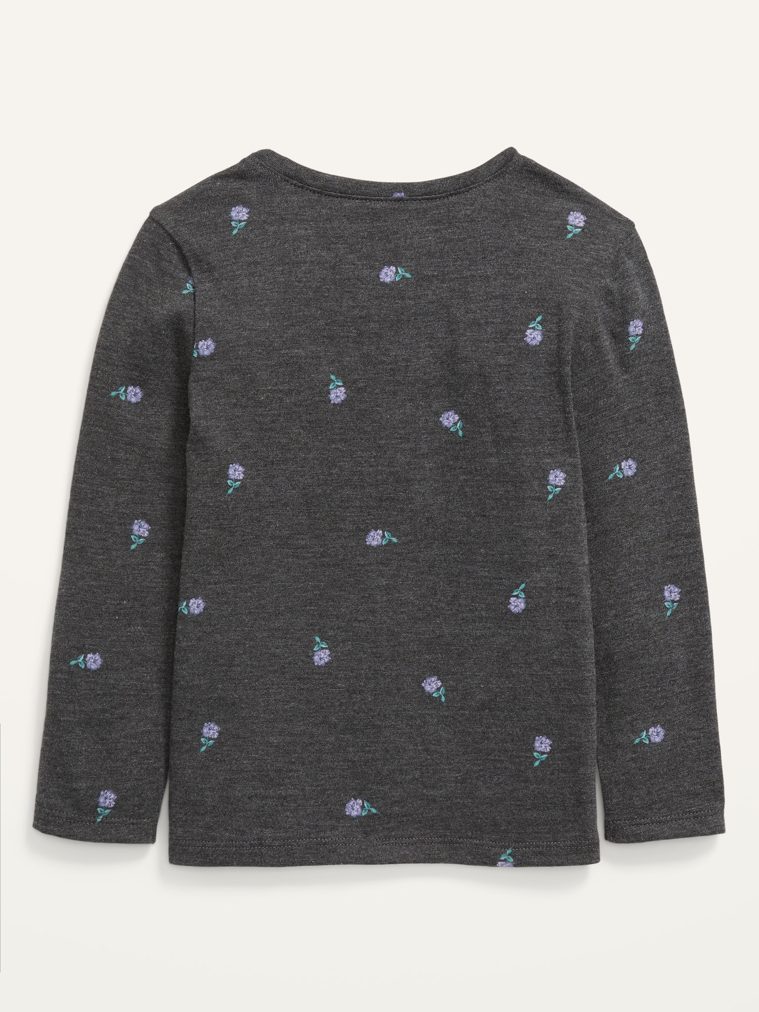 Unisex Long-Sleeve Floral T-Shirt for Toddler | Old Navy
