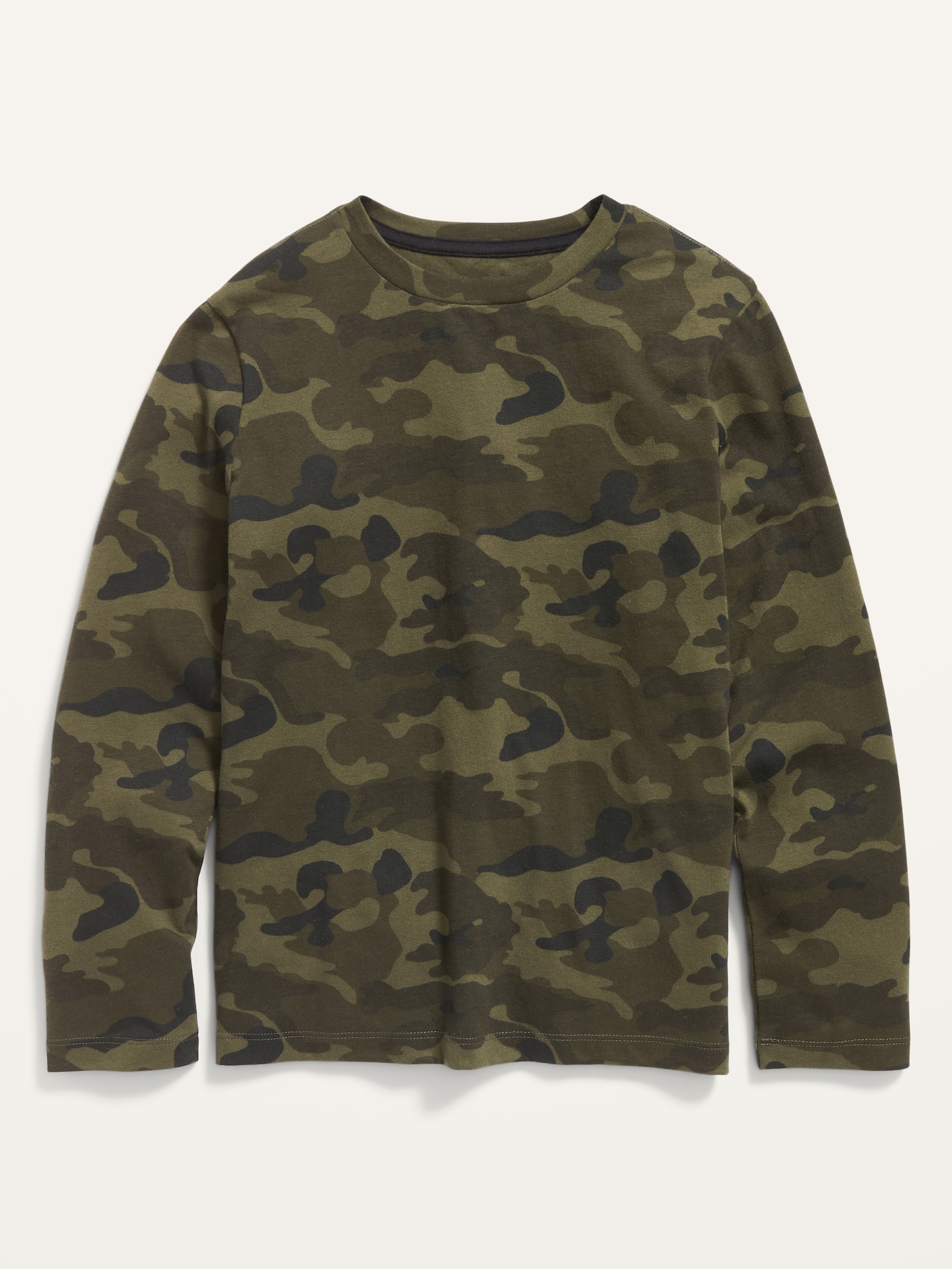 トップス SNAP HENRY L/S TEE DYED CAMO SNAP HENRY L/S TEE
