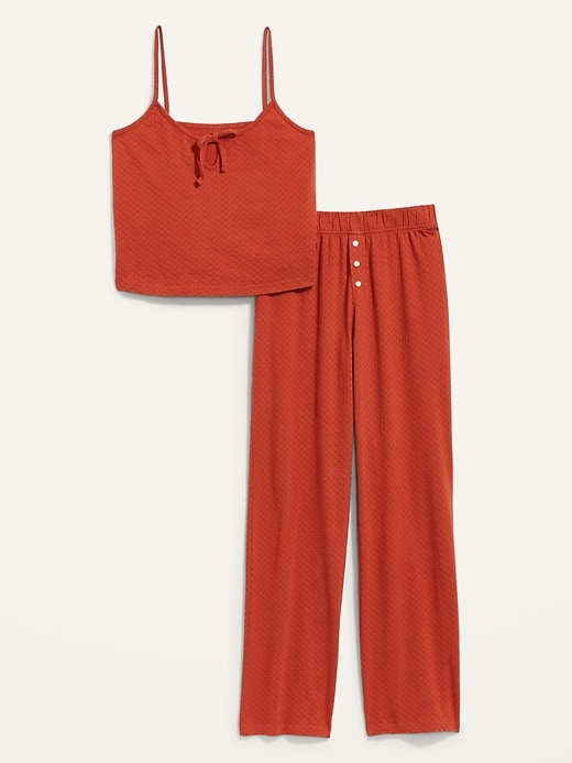 Image number 3 showing, Pointelle-Knit Cami Pajama Set