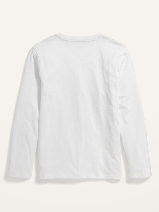 View large product image 2 of 2. Gender-Neutral Softest Long-Sleeve T-Shirt For Kids
