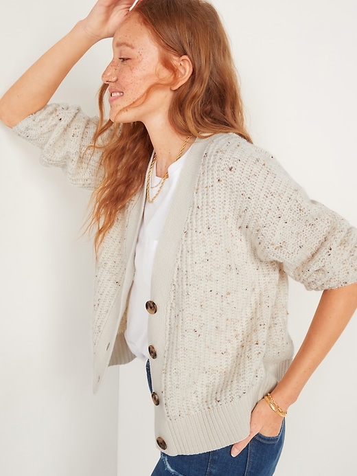 old navy shaker stitch cardigan