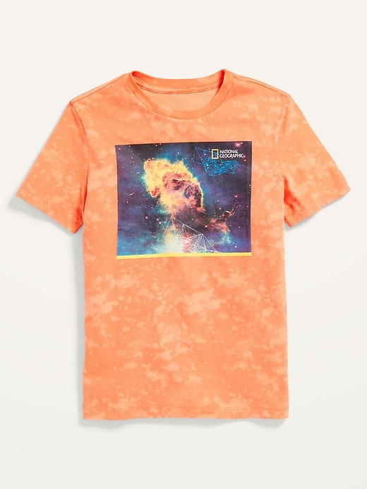 View large product image 1 of 1. National Geographic&#153 Oversized Gender-Neutral T-Shirt for Kids