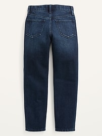 View large product image 3 of 4. High-Waisted O.G. Straight Built-In Tough Dark-Wash Jeans for Girls
