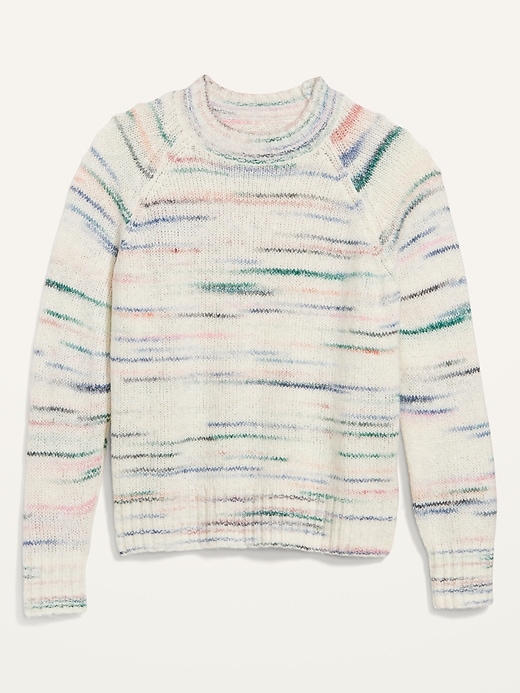 Image number 4 showing, Slouchy Crew-Neck Sweater for Women