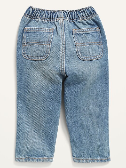 Unisex Loose Rip-and-Repair Jeans for Baby
