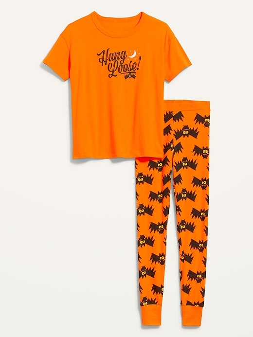 L'image numéro 4 présente Pyjama à imprimé assorti d'Halloween pour Femme