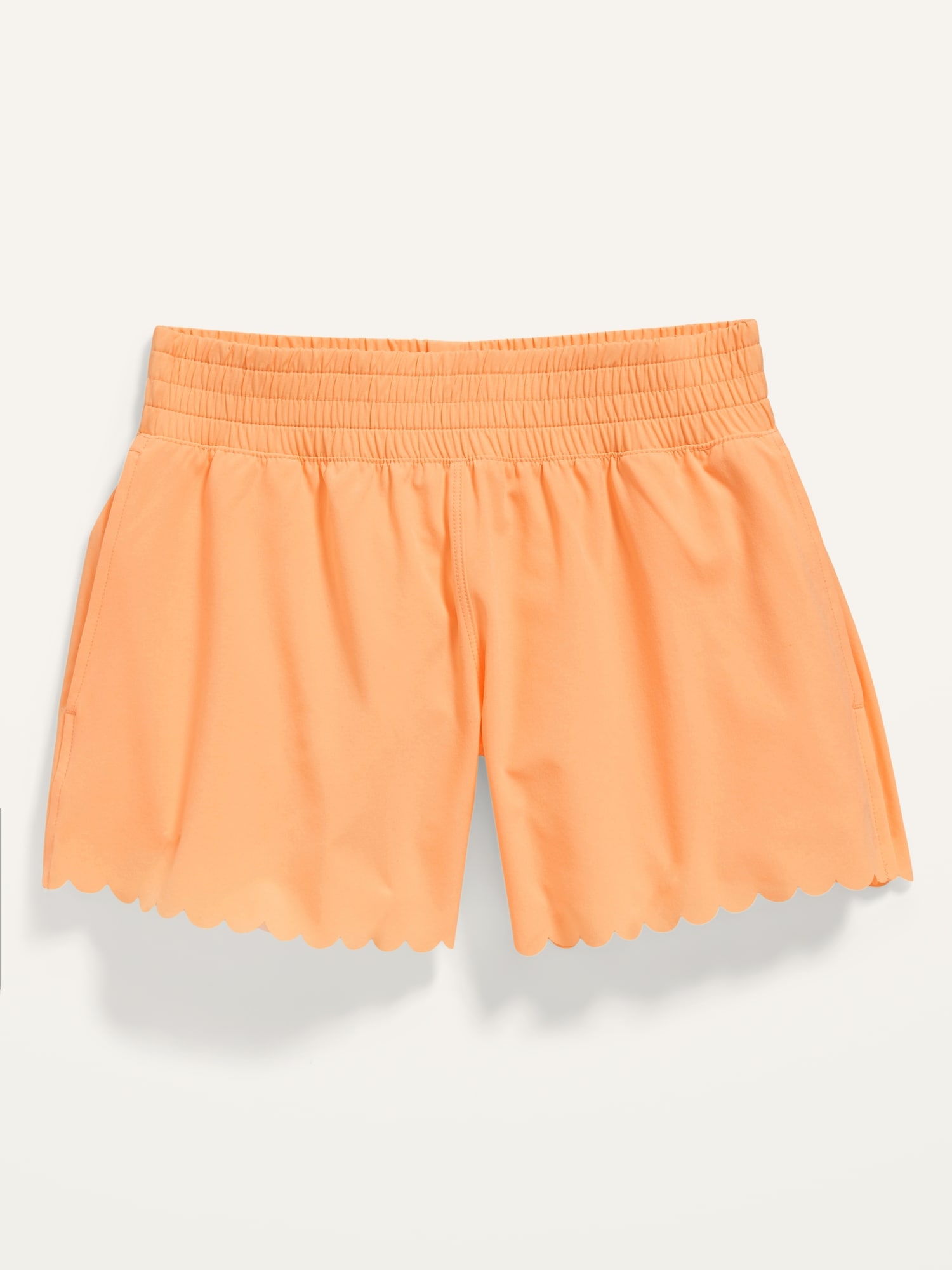 scalloped shorts old navy