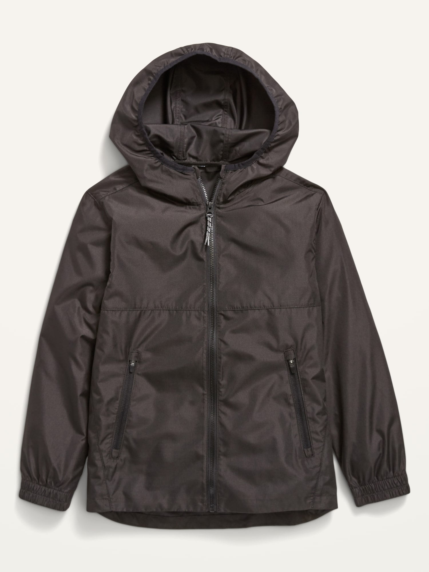 Hooded clearance wind jacket