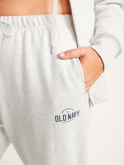 Image number 3 showing, Extra High-Waisted Logo-Graphic Sweatpants for Women