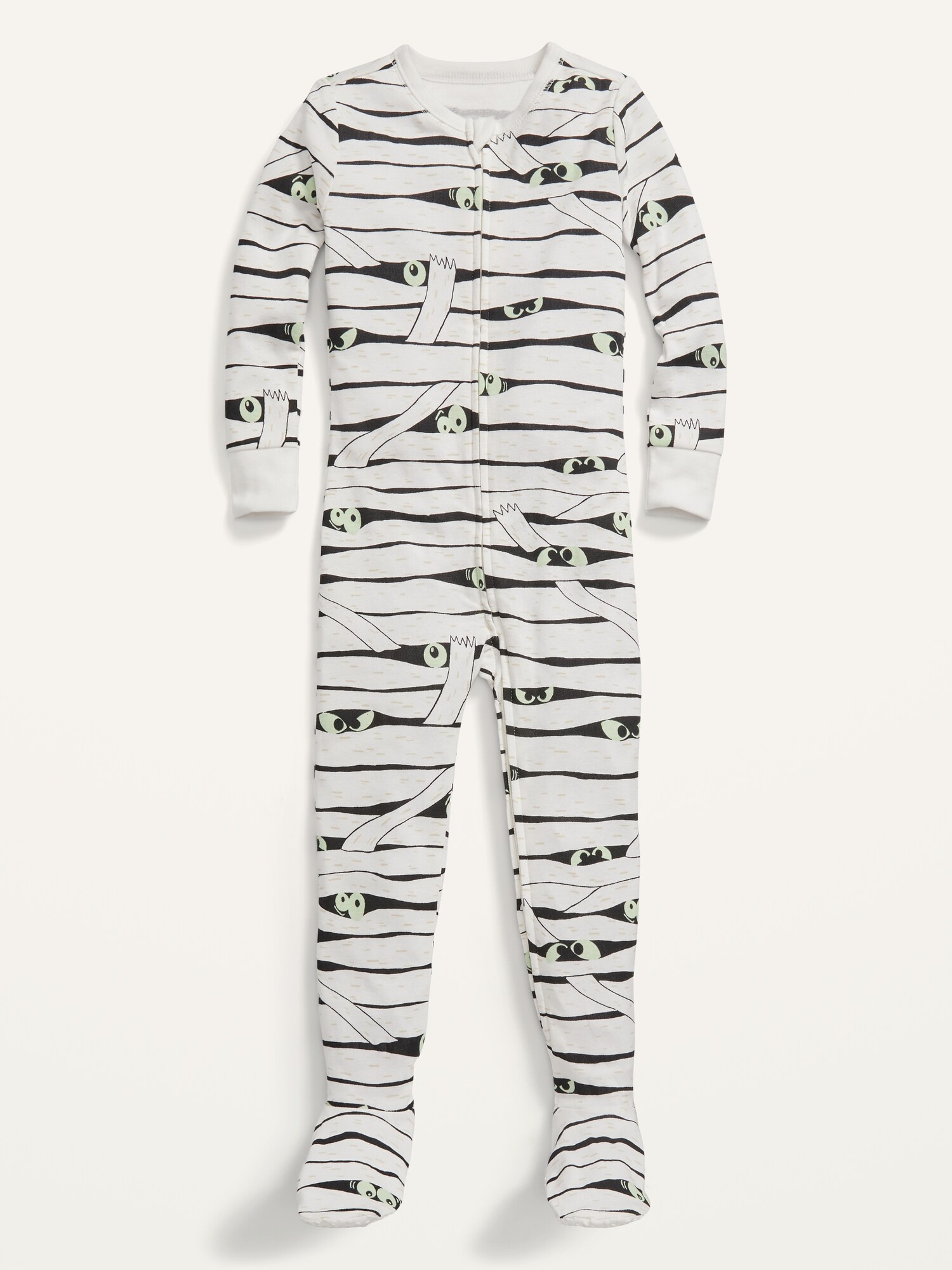 Unisex SnugFit Matching Halloween Footie OnePiece Pajamas for Toddler