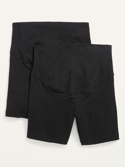 Cuissard de maternité à panneau complet, entrejambe de 15 cm (paquet de 2)