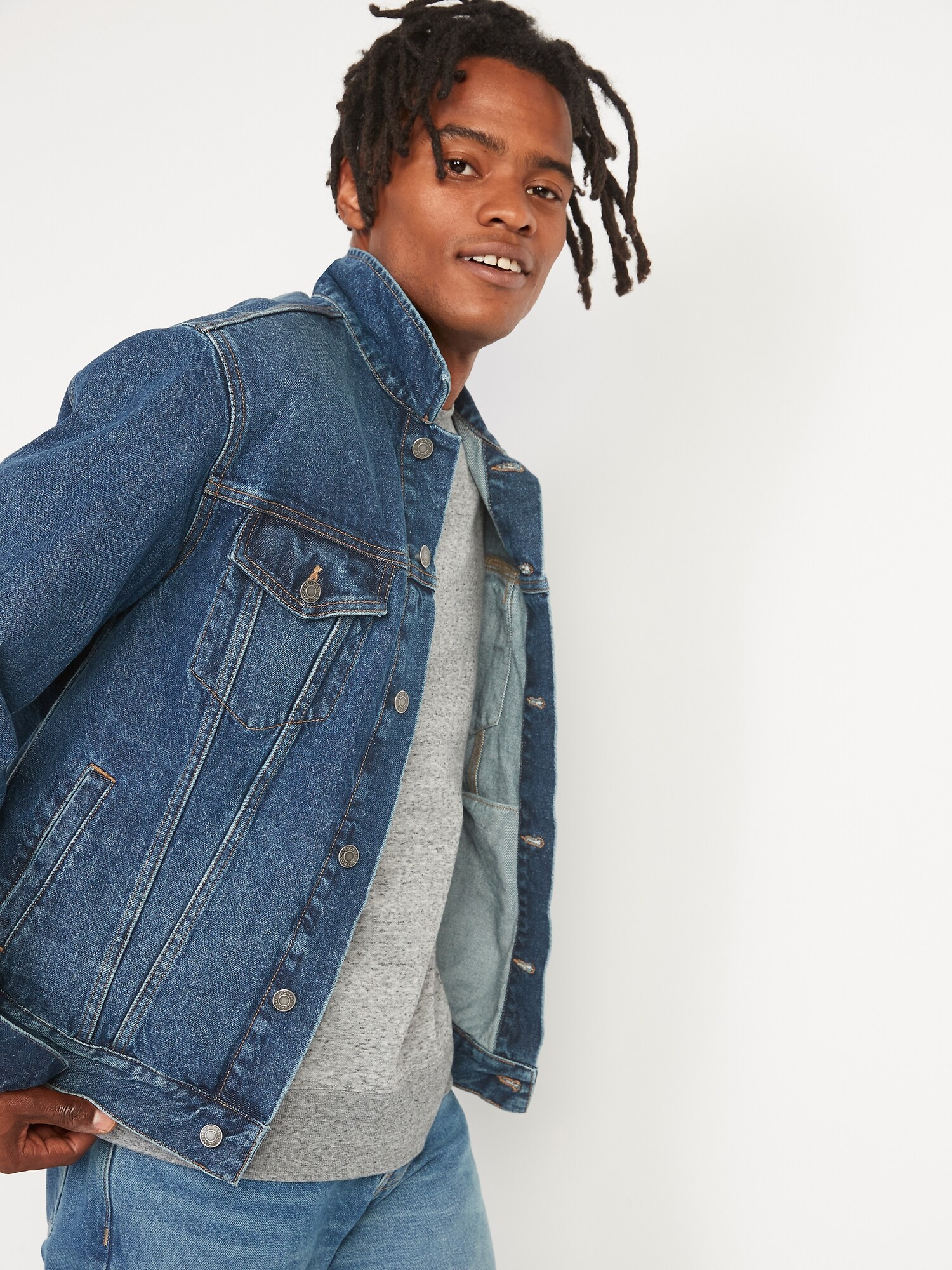 old navy jean jacket mens