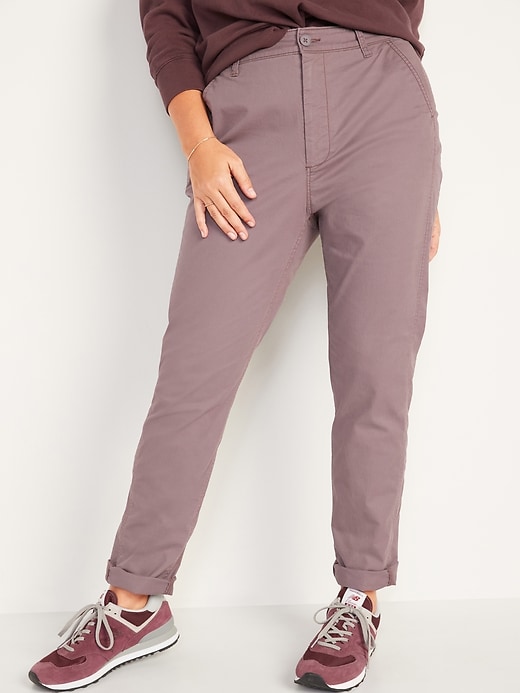 Image number 1 showing, High-Waisted O.G. Straight Chino Pants for Women
