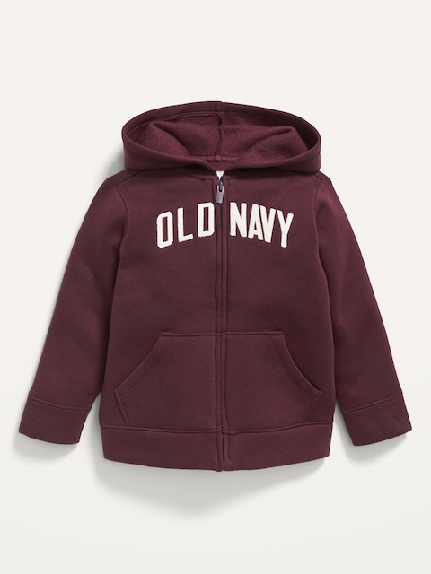 Logo Zip Hoodie for Toddler Boys