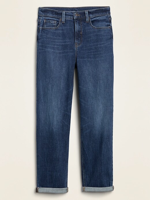 Image number 4 showing, Extra High-Waisted Sky-Hi Straight Jeans for Women