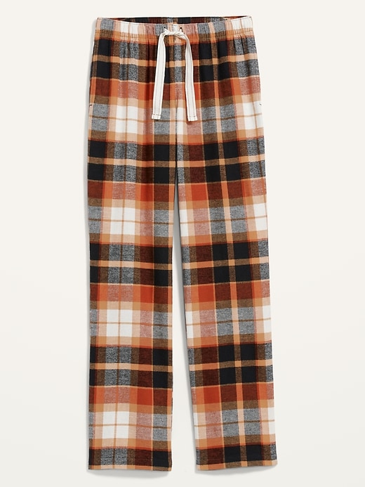 Image number 4 showing, Mid-Rise Flannel Pajama Pants