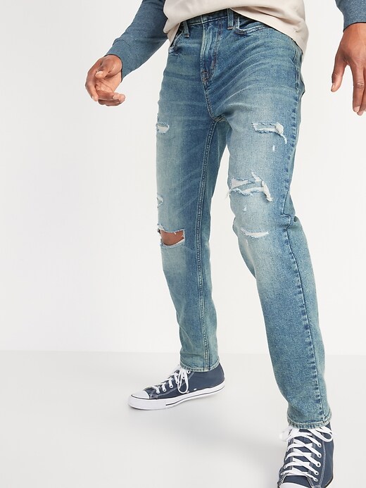 Old navy ripped jeans mens cheap