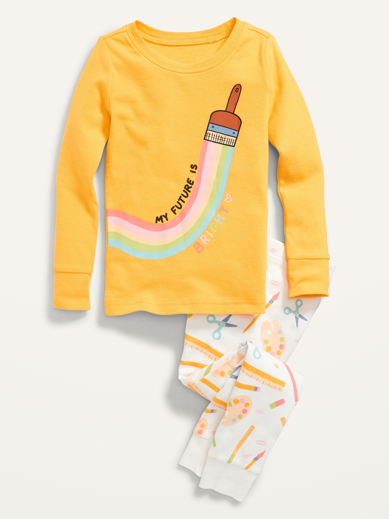 Unisex LongSleeve Pajama Set for Toddler & Baby Old Navy