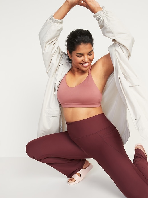 Image number 3 showing, High-Waisted PowerSoft Slim Flare Pants