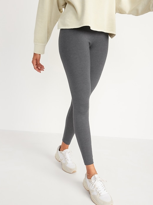 Old Navy - Mid-Rise Jersey-Knit Leggings for Women