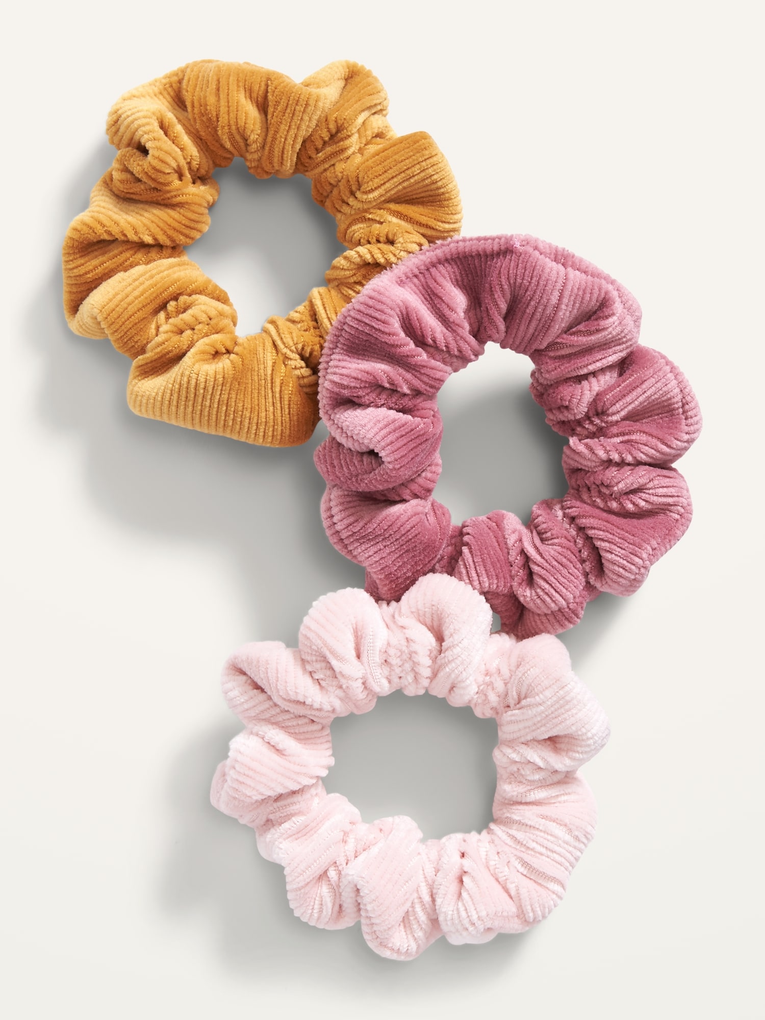 Old Navy Hair Scrunchie 3-Pack for Girls multi. 1